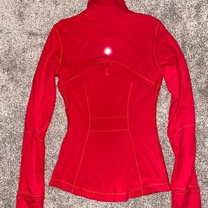 RED LULU ZIP UP!!